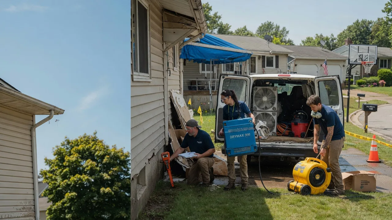 Ceiling Leak Cleanup in South Haven, MN near me